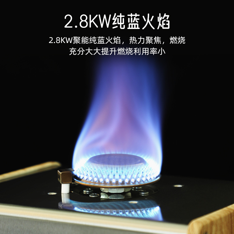 不锈钢卡式炉野营烧烤炉家用户外气罐炉丁烷炉露营便捷火锅烤肉炉细节图