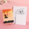 Cotton white painting board, printed painting board, children's diy handcrafted oil painting board, student art supplies oil painting board Specification image