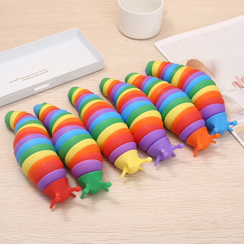 Ojos brillantes oruga cocodrilo tentáculos luma caracol luminoso tik yin mismo estilo cocodrilo juguetes oruga juguetes interactivos para niños descompresión twisting diversión descompresión cocodrilo juguetes Specification image