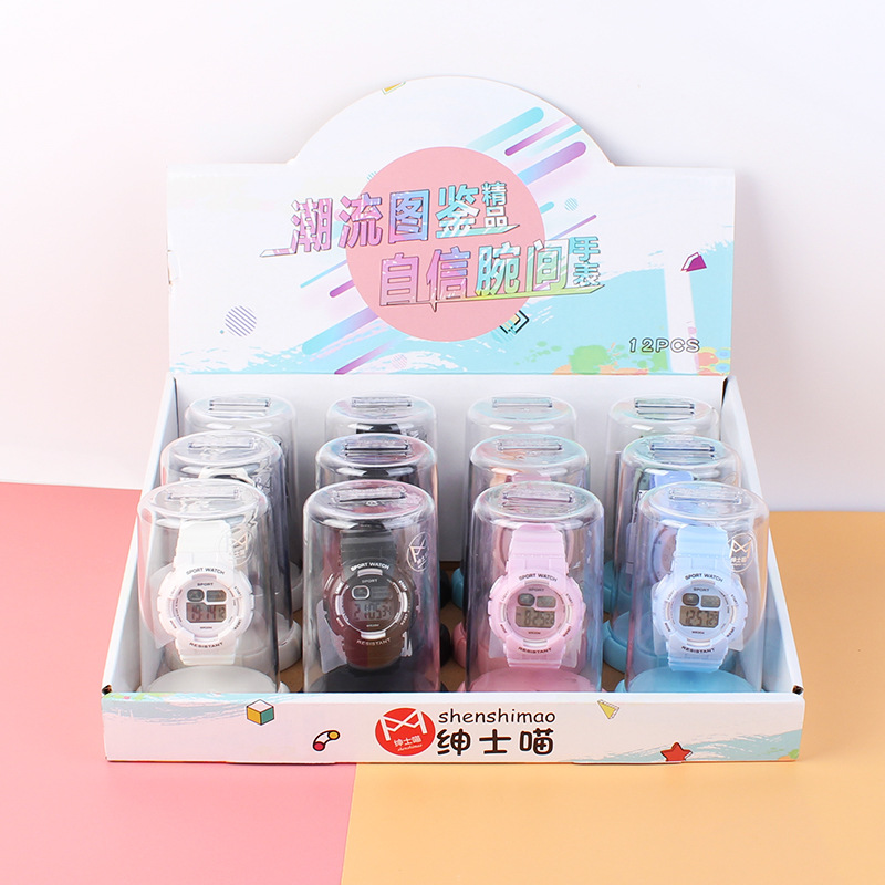 Lasika品牌儿童智能电子表 女士款手链式手表 精准计时功能 时尚潮流配饰