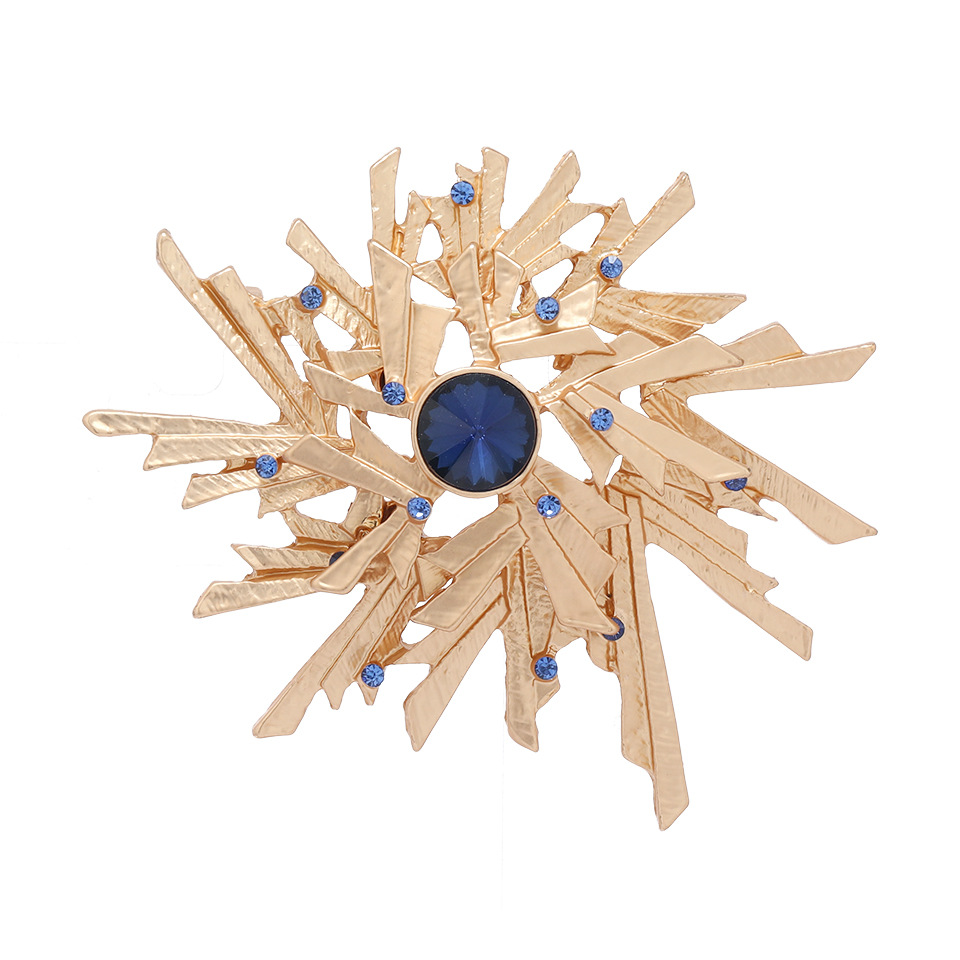 Palace vintage Brooch Alloy Mechanical Brooch Double dimensional corsage suit jacket pin accessories Item Picture