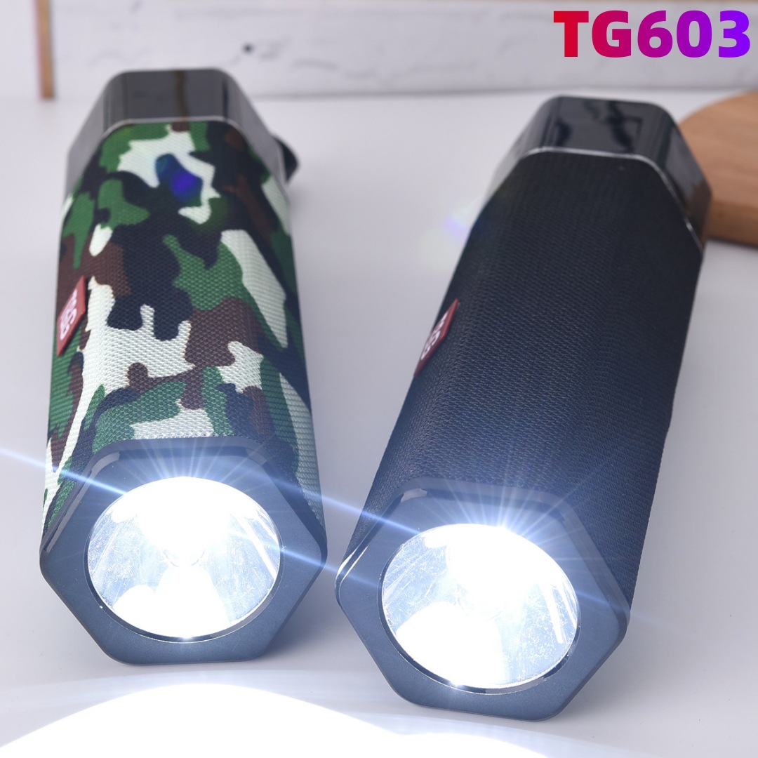 TG-603 bluetooth speaker tela LED linterna al aire libre portátil inalámbrico bluetooth pequeño audio pesado subwoofer Specification image