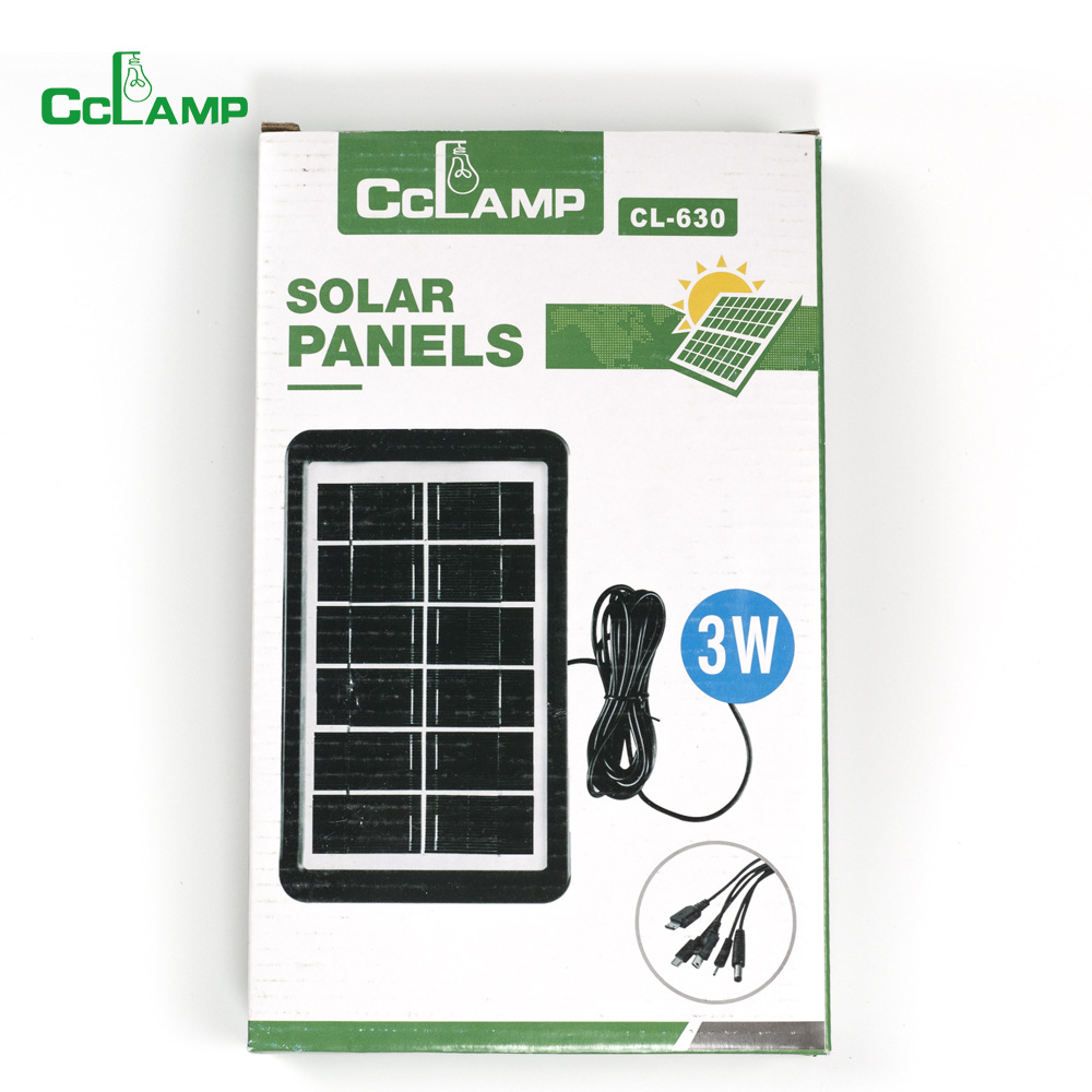 Zero-electricity solar charging panels, laminated photovoltaic power generation panels, 6V small panels can charge 5V fans and can be customized details Picture