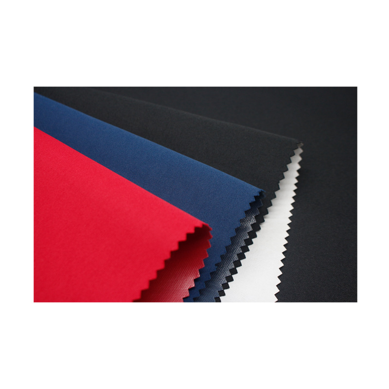 320D Matte Polyester Tussilon Fabric Waterproof Fall And Winter Padded Jacket Down Jacket Sportswear Fabric Red Plain Item Picture