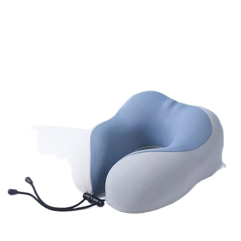 Portable Memory Foam U-Shaped Pillow, Travel Neck Pillow, Airplane Sleeping Pillow, Neck Pillow, Cervical Neck Rest, U-Shaped Pillow Item Picture
