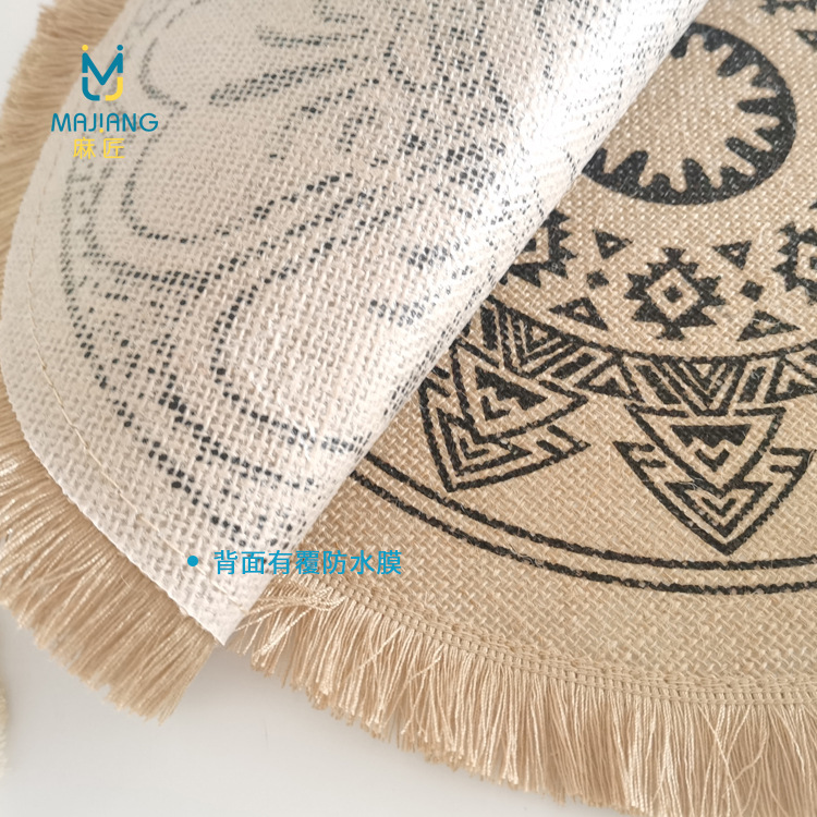 餐巾/餐垫/梳妆台垫子/陶瓷圆杯垫/洗浴隐形地漏塑料细节图