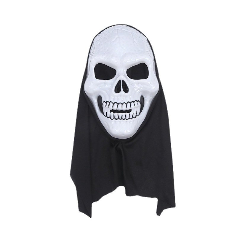 Halloween Foreign Trade Masquerade Ball Gauze Head Set Ghost Festival Costume Performance Atmosphere Props Party Party Mask Item Picture