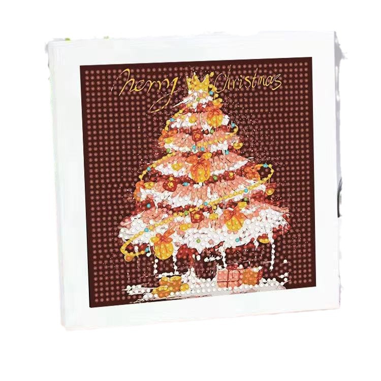 Christmas small gifts, gemstone and diamond diy handcrafted decorative paintings, children and students, educational and entertaining diamond paintings Item Picture