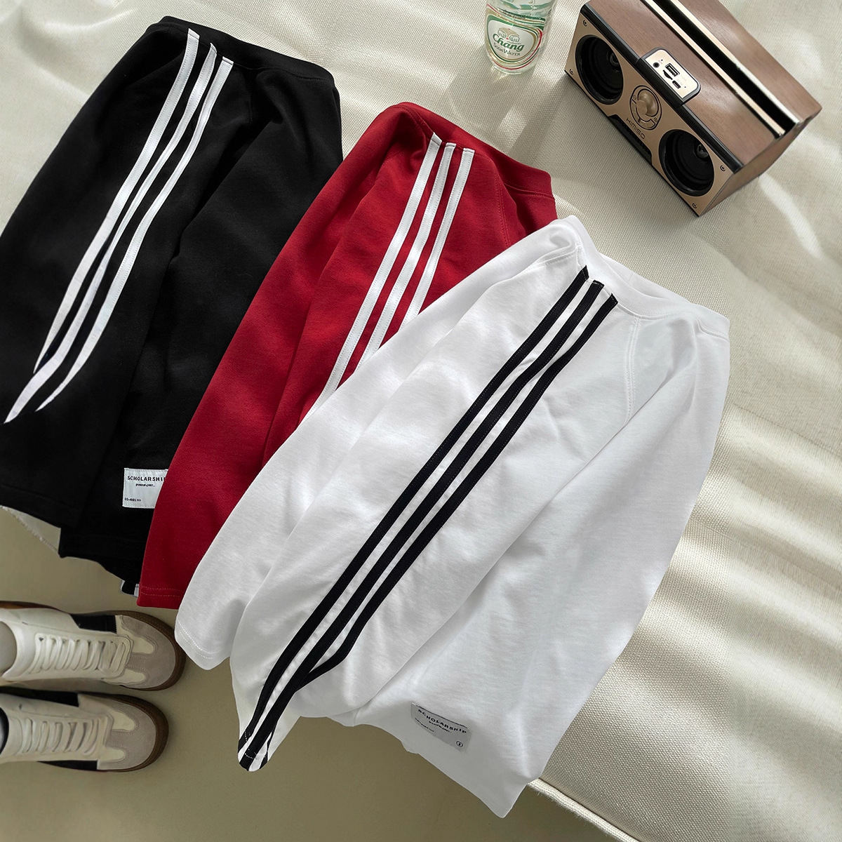 Children's clothing 2025 new Korean-style children's base shirt, spring and autumn boys' T-shirt, long-sleeved baby top, boys' trend Item Picture