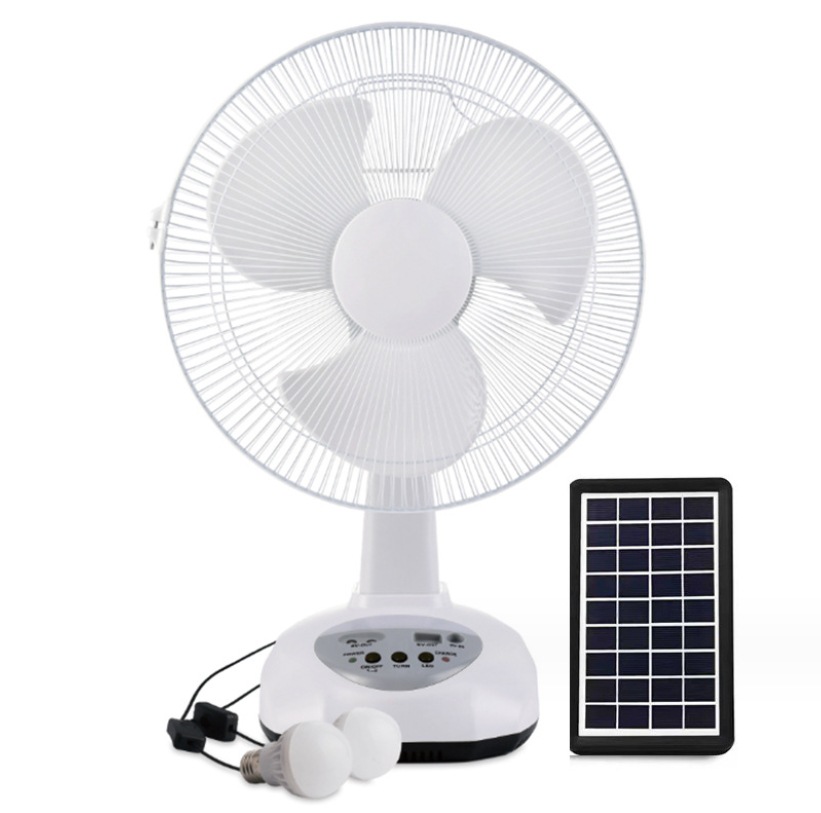 Solar fan set