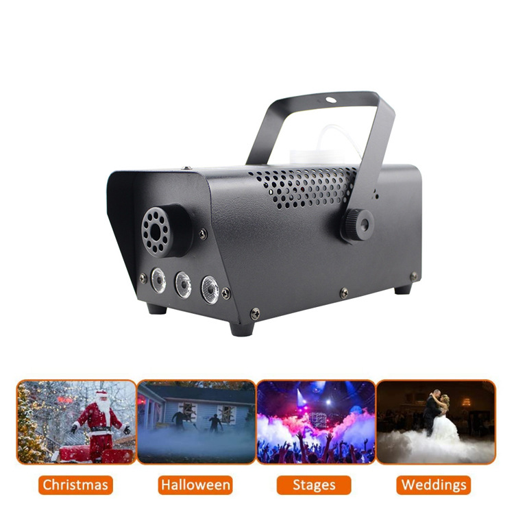 Cross-border 500W Fog machine with 3 lights Party Smoke machine Application Scenario