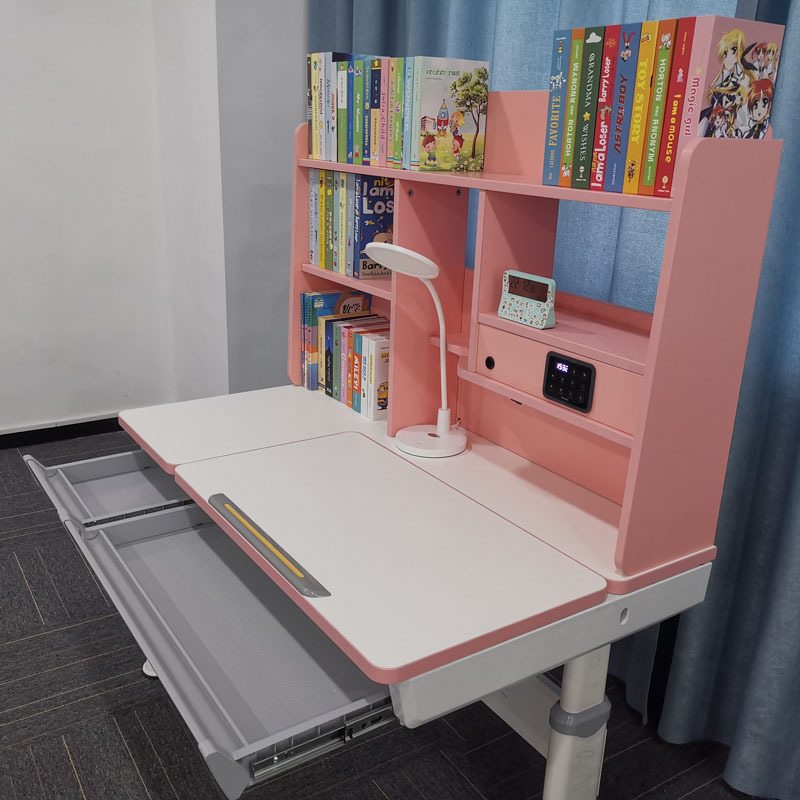 阿童船长AI机器人学习桌小学生书桌写字桌家用可升降桌子桌椅套装详情图3