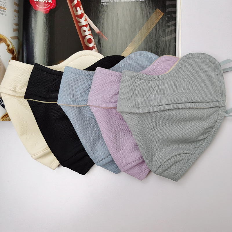 Winter eye protection corner fleece thickened cold-proof fabric mask 3D stereoscopic same style windproof and warm cycling face mask Application Scenario