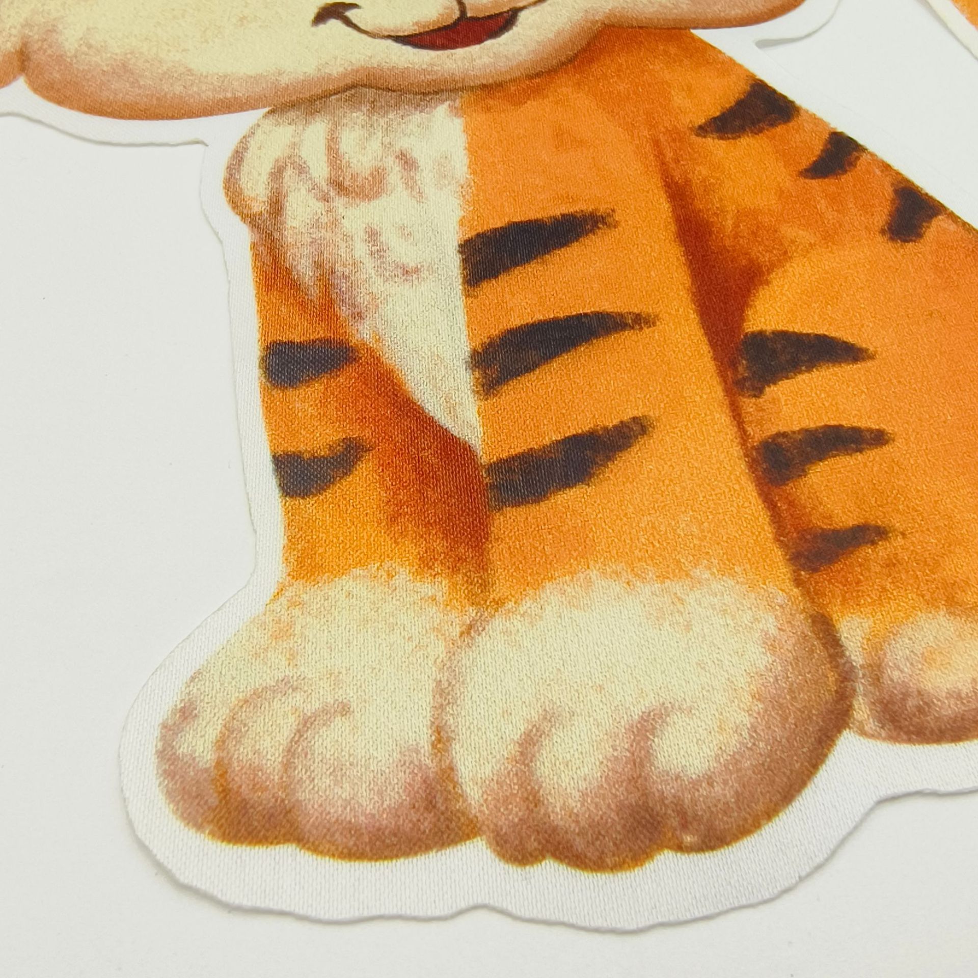 Gallo Printed Cloth With Digital Printed Beaded Cartoon Tiger Pants Clothes Clothing Luggage Accessories Application Scenario