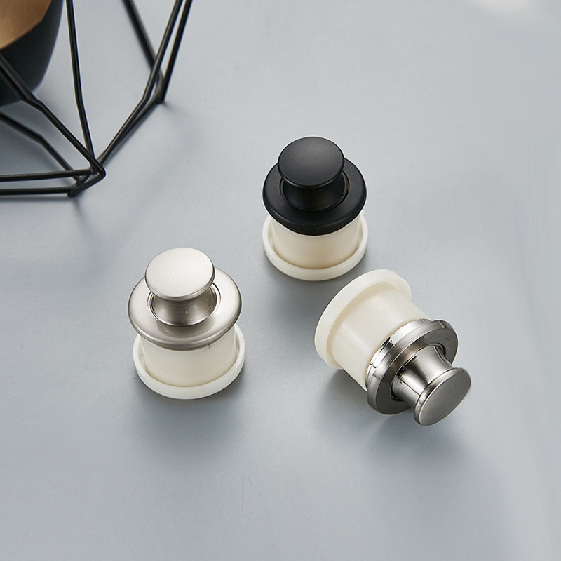 Zinc alloy embedded telescopic spring handle, invisible handle, pop-up concealed handle, hidden handle details Picture