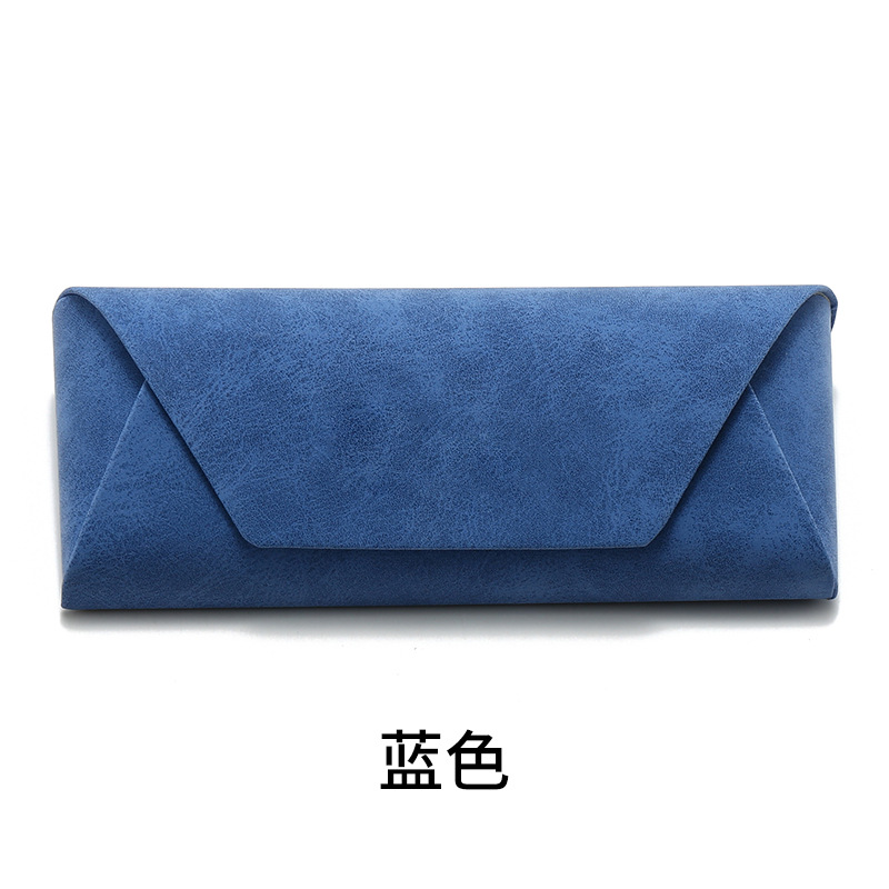 眼镜盒/眼镜小包/眼镜展架/便捷墨镜包/高档皮盒白底实物图