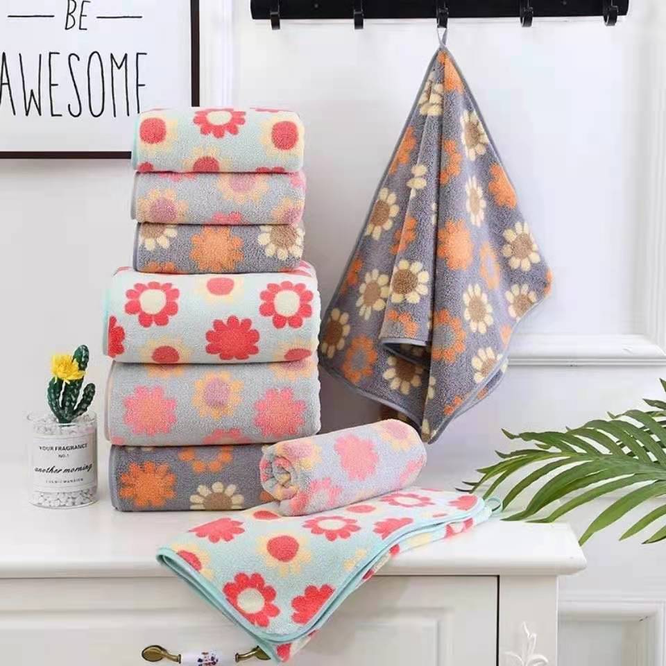 Early Morning You Home Girlfriends Fashion Adult Home Ultra Soft Absorbent Face Wash Wash Towel Bath Towel Dry Hair Cap Bath Skirt