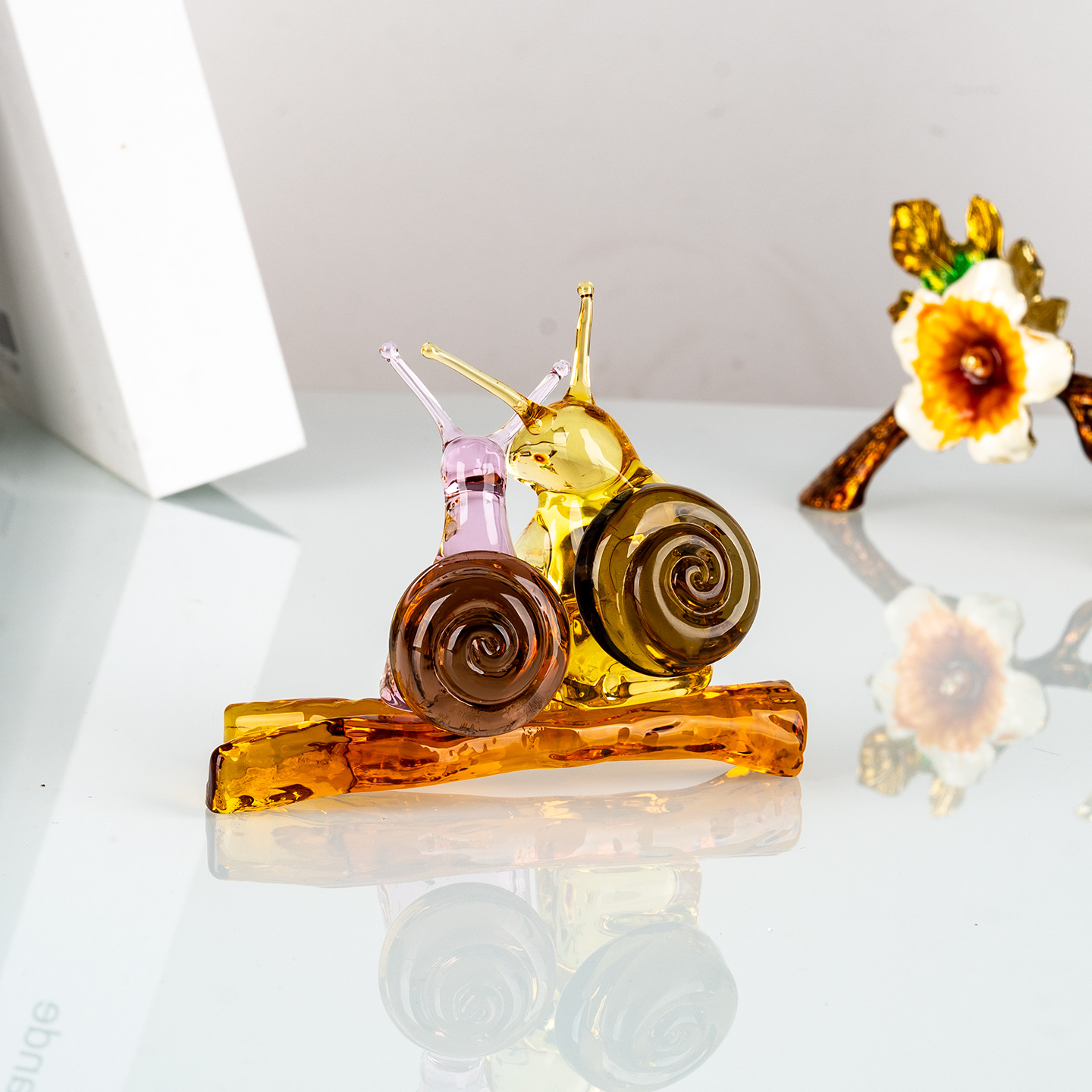 水晶貔貅招财摆件汽车饰品玄关电视柜开业送礼工艺装饰品创意礼品