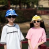 New children's fan cap, summer sun protection empty top cap, cartoon bear fashion sun hat, adjustable USB charging Application Scenario