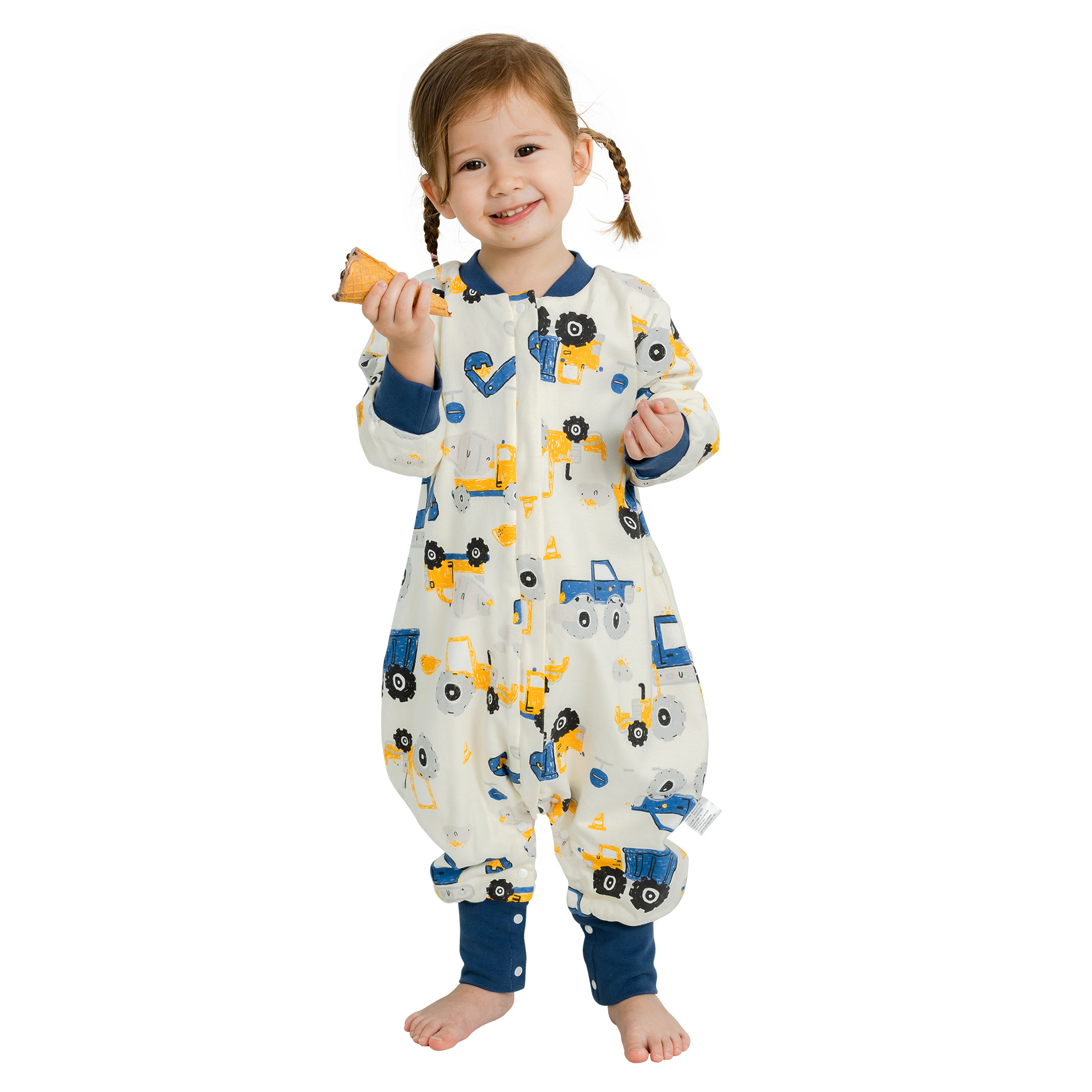 2022 Baby sleeping Bag Spring and Autumn Double-layer pure cotton baby split sleeping bag, Kindergarten children air-conditioned room anti-kick quilt Application Scenario