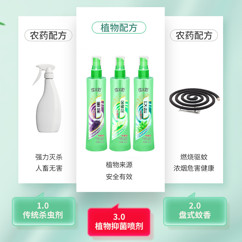 Wholesale of flower water: Honeysuckle flower water for removing and preventing heat rash, mugwort and bezoar mosquito repellent water Specification image