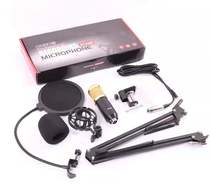 BM800 condenser microphone Live broadcast set with stand live broadcast microphone K song recording phone full set /V8 sound card
