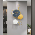 轻奢钟表客厅现代简约装饰挂钟挂墙艺术创意钟表北欧时尚静音挂表