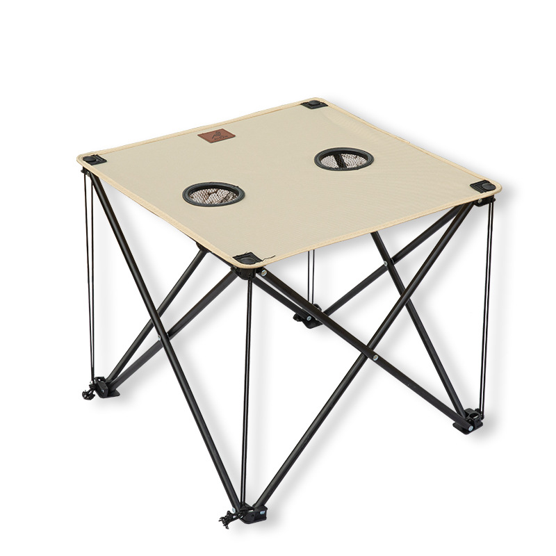 Dacheng Outdoor Camping Equipment Folding Table And Chair Portable Picnic Table Square Table Camping Table And Chair Set Item Picture
