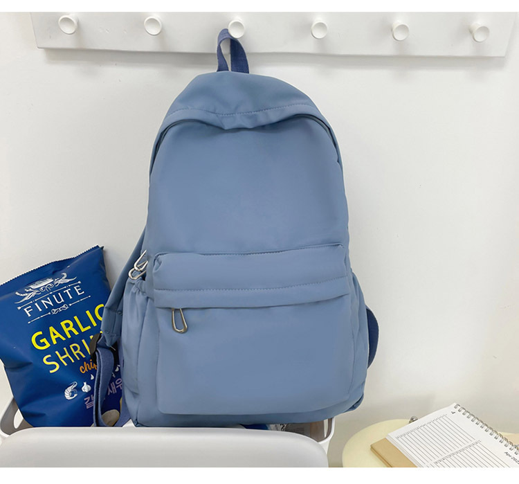 书包女日系初中生大容量学院风背包简约休闲户外双肩包高中书包女详情43