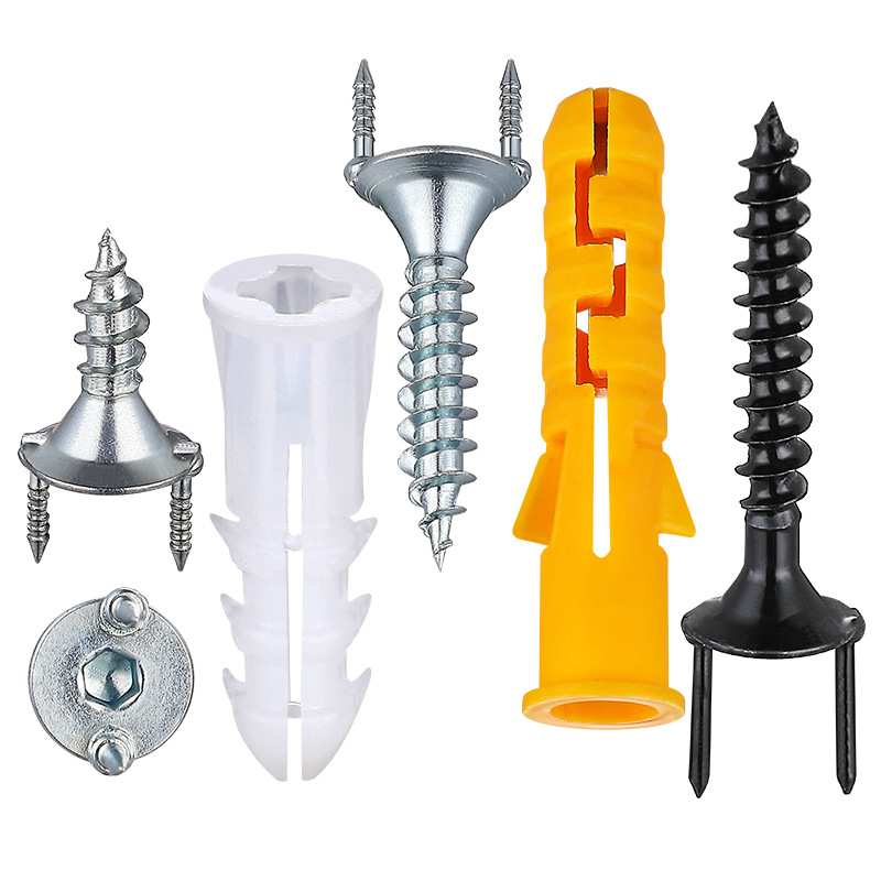 Sheep horn nails, solid wood skirting boards, seamless nails, soft package invisible nails, double-ended nails, woodworking screws, wood veneer wardrobe screws Application Scenario