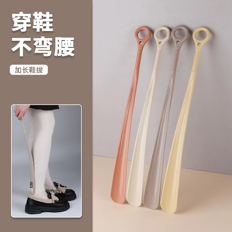 厂家批发晶彩塑料鞋拔MF21-1815鞋拔子批发