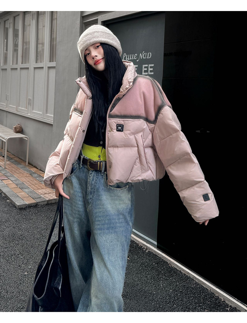 羽绒服女冬季女装外套女士90绒白鸭绒女款高端嘉兴平湖羽绒服工厂详情13