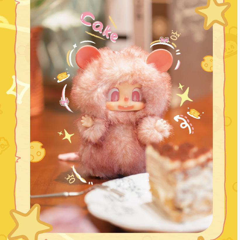 New product: baby, three-year-old pippa's first-generation macaron plush blind box, trendy toys, live-streaming creative dolls by Internet celebrities Application Scenario