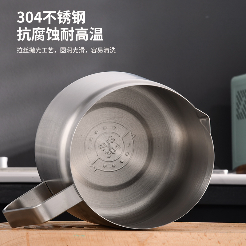 304 thickened stainless steel oil filter pot, kitchen deep fryer, household filter pot, oil storage tank, oil residue separation tank, lard tank Application Scenario
