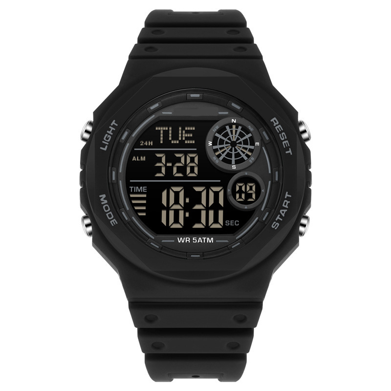 HANSHI electronic watch, multi-functional outdoor sports waterproof watch for teenagers and students, diving watch Application Scenario