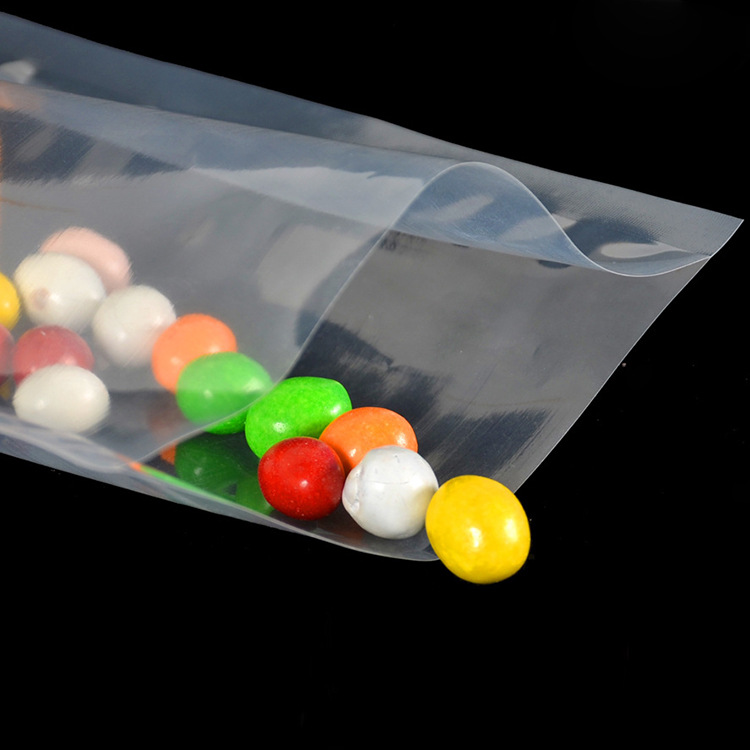 Wholesale vacuum food transparent packaging bags, nylon PA composite PE plastic universal compressed bags, cooked food white bags Specification image