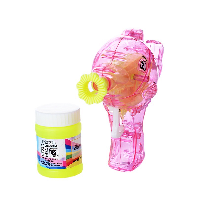 Cross-border children's handheld inertial light dolphin bubble machine, a popular online bestseller, direct sales from the manufacturer for street stalls Application Scenario