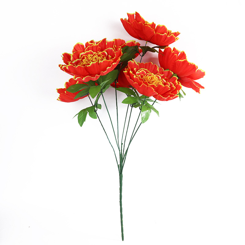 Extra-large tall branches of flowers are beautiful and inexpensive, with artificial flower heads. They are used for tomb-sweeping and funeral services during the Qingming Festival Application Scenario