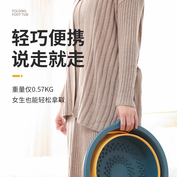 泡澡桶/泡脚桶过膝/泡脚桶/足浴桶/按压式洗手液瓶颜值产品图
