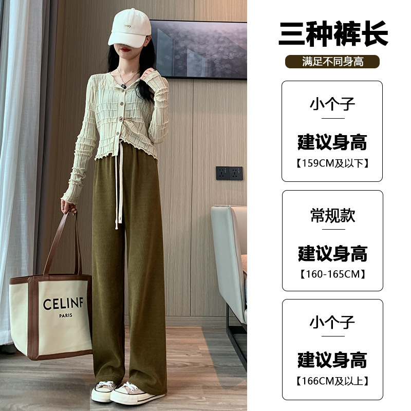 休闲裤实物图