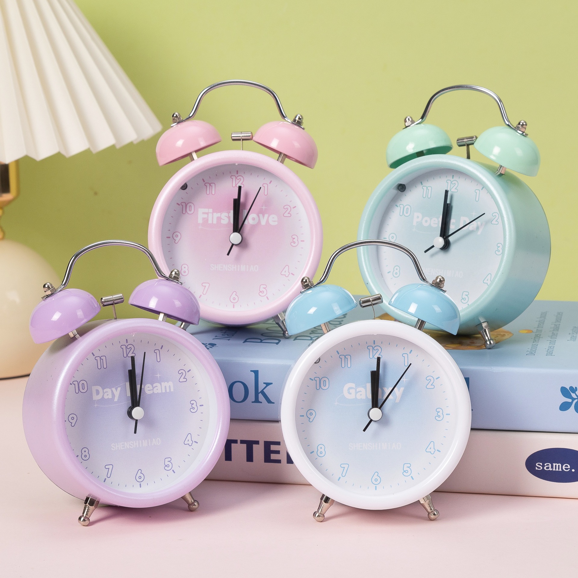 闹钟/闹钟时钟双合一/网红闹钟/挂钟/智能气象站天气时钟细节图