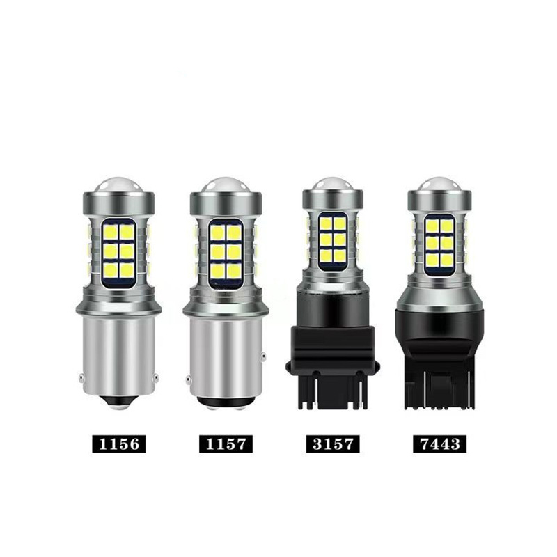 Automobile parts, car lights 1157 3030 27SMD, car LED reverse lights, brake lights, turn signals, fog lights full figure