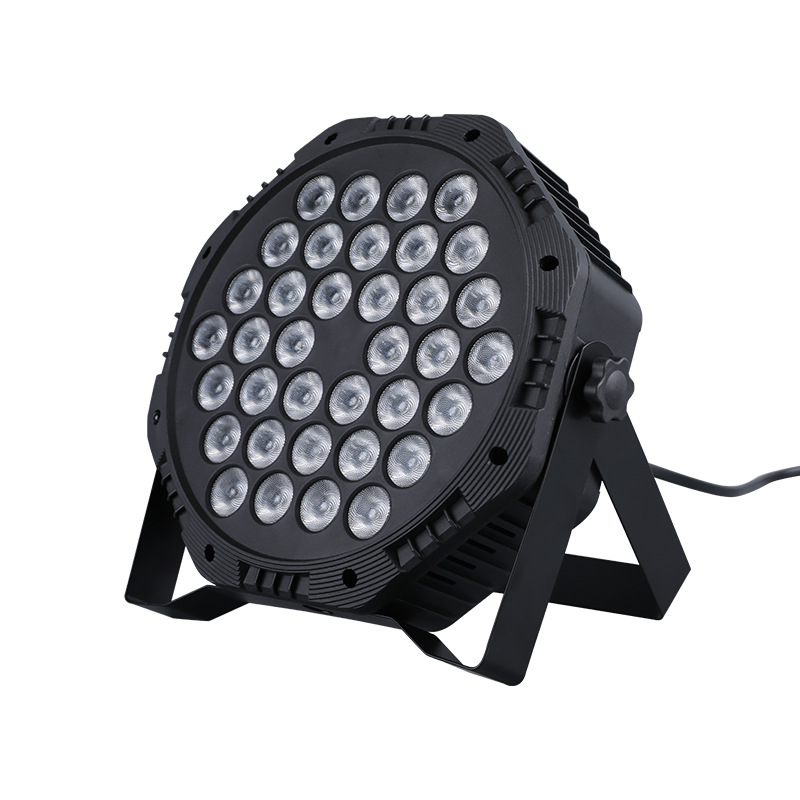 36 Single Color Full Color Led Panlamp Dance Room Colorful Light Dance Room Atmosphere Light Wedding Performance Fill Light Stage Light Item Picture