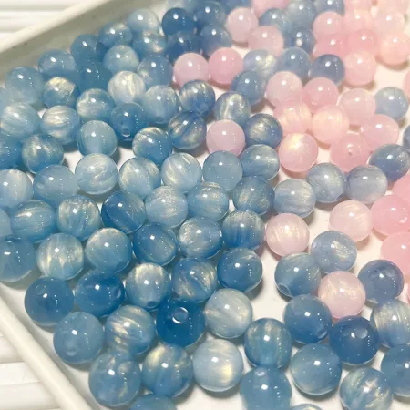 Wholesale resin gilded gold starry sky imitation cat eye bead bead diy handcrafted bracelet necklace, loose bead accessory and jewelry Wholesale resin gilded gold starry sky imitation cat eye bead bead diy handcrafted bracelet necklace, loose bead accessory and jewelry