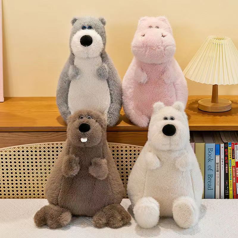 毛绒玩具/玩偶/拉布布/拉布布娃娃/卡皮巴拉产品图