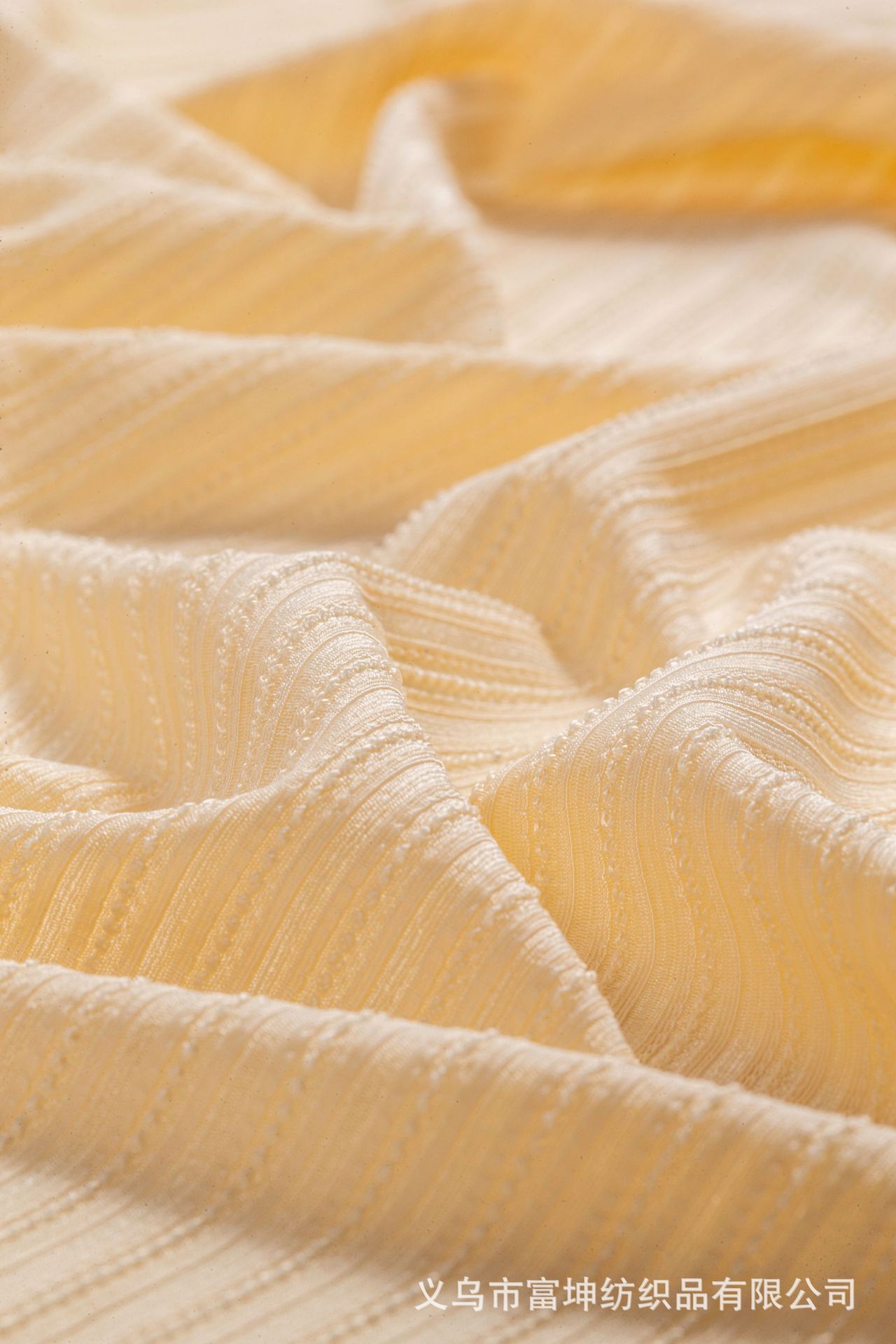 200g人棉亲肤弹力透气夏季连衣裙布料麦穗条细节图