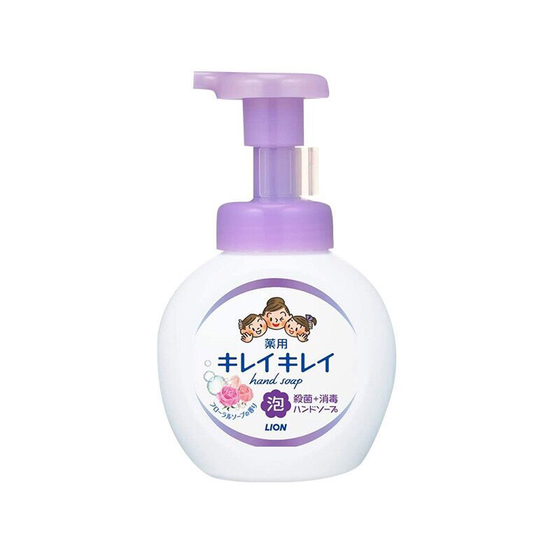 日本狮/王进口洗手液 泡沫家用洗手液 250ml儿童洗手液一件代发详情图3