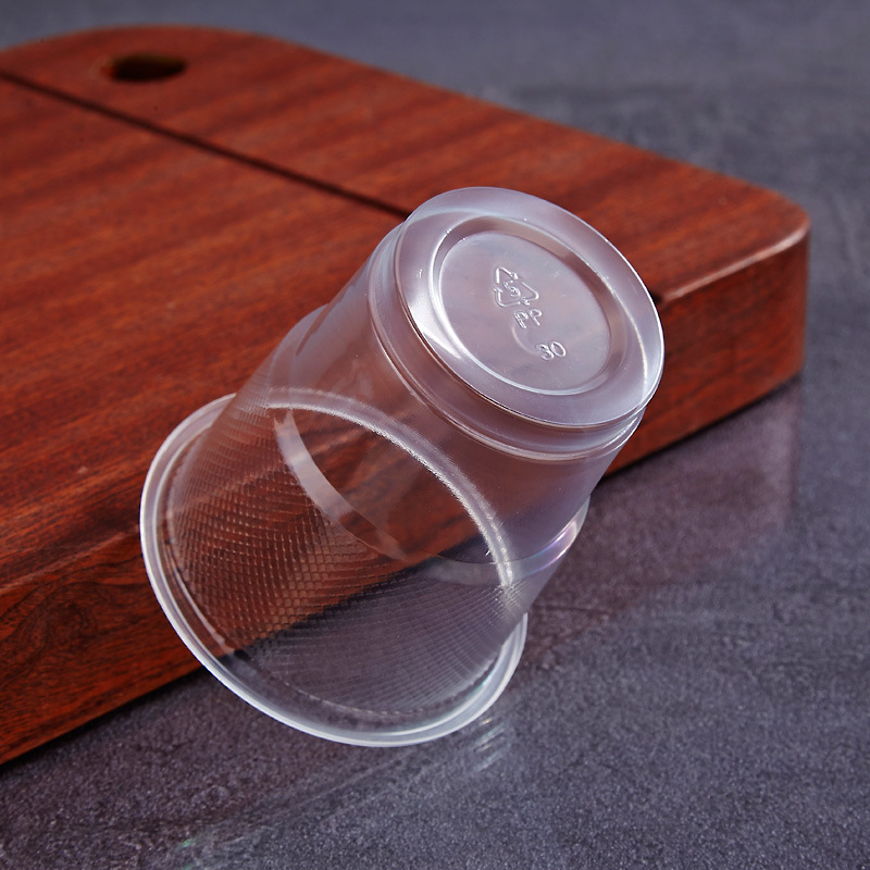 Factory wholesale the whole box of disposable cups transparent cups plastic cups small airline cups household drinking cups 2000 Specification drawing