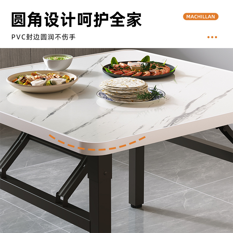 折叠桌/吹塑折叠桌/户外折叠桌/小方桌户外/可折叠桌户外细节图