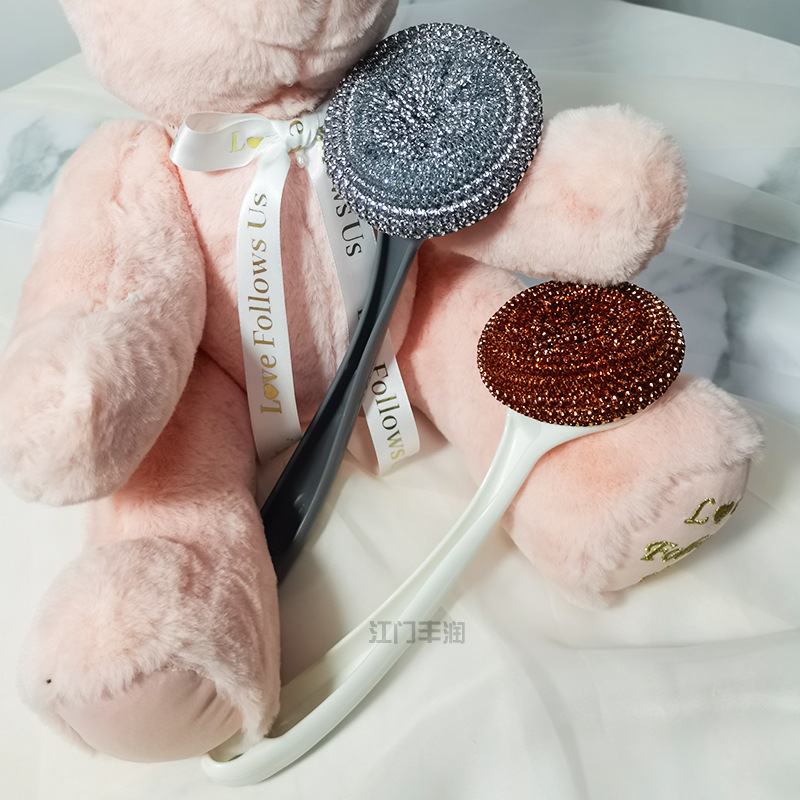 清洁刷、钢丝球实物图